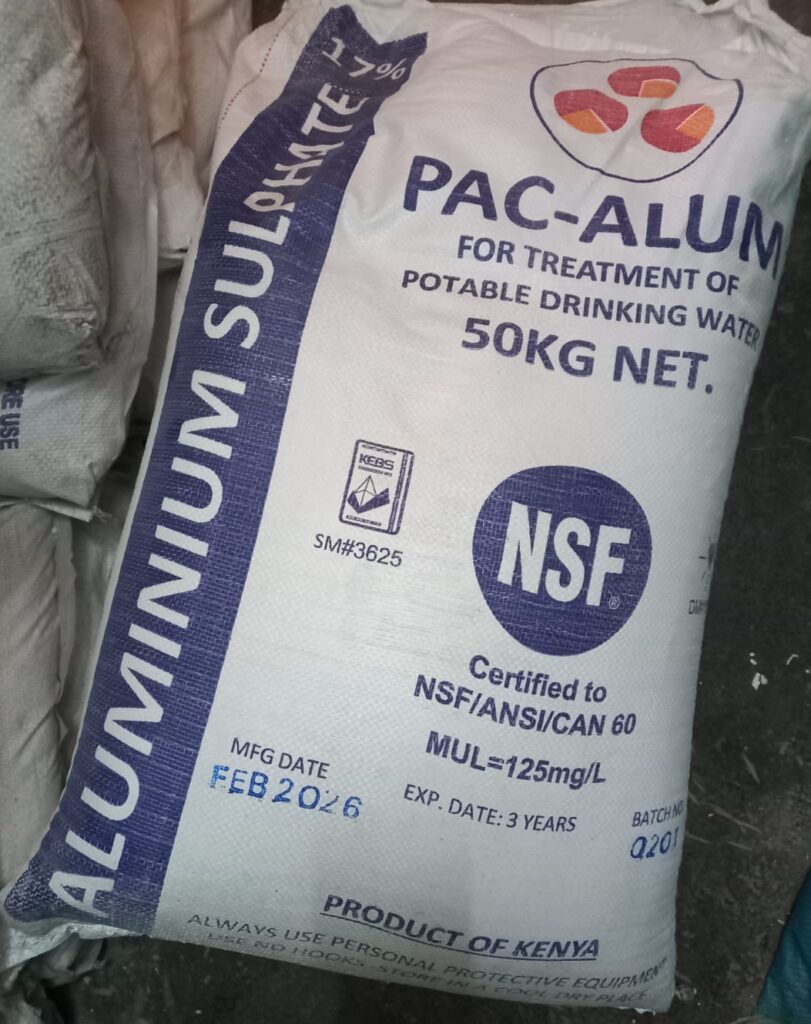 High-quality aluminium sulphate manufacturers in Kenya supplied by Industrial Materials Kenya