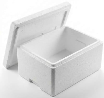 High-quality 10kg Styrofoam cooler box supplied by Industrial Materials Kenya in Nairobi for fish, meat, pharmaceutical and cold chain transportation.
