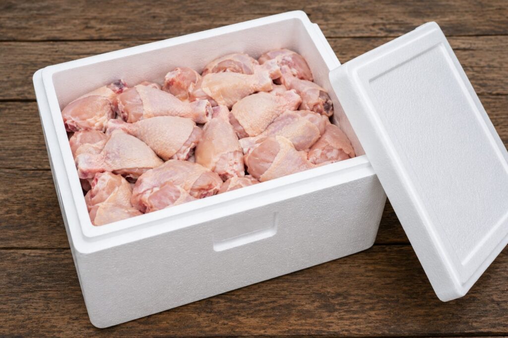 Premium Styrofoam Cooler Boxes used for food, fish, pharmaceutical, vaccine and cold chain transportation across East Africa.