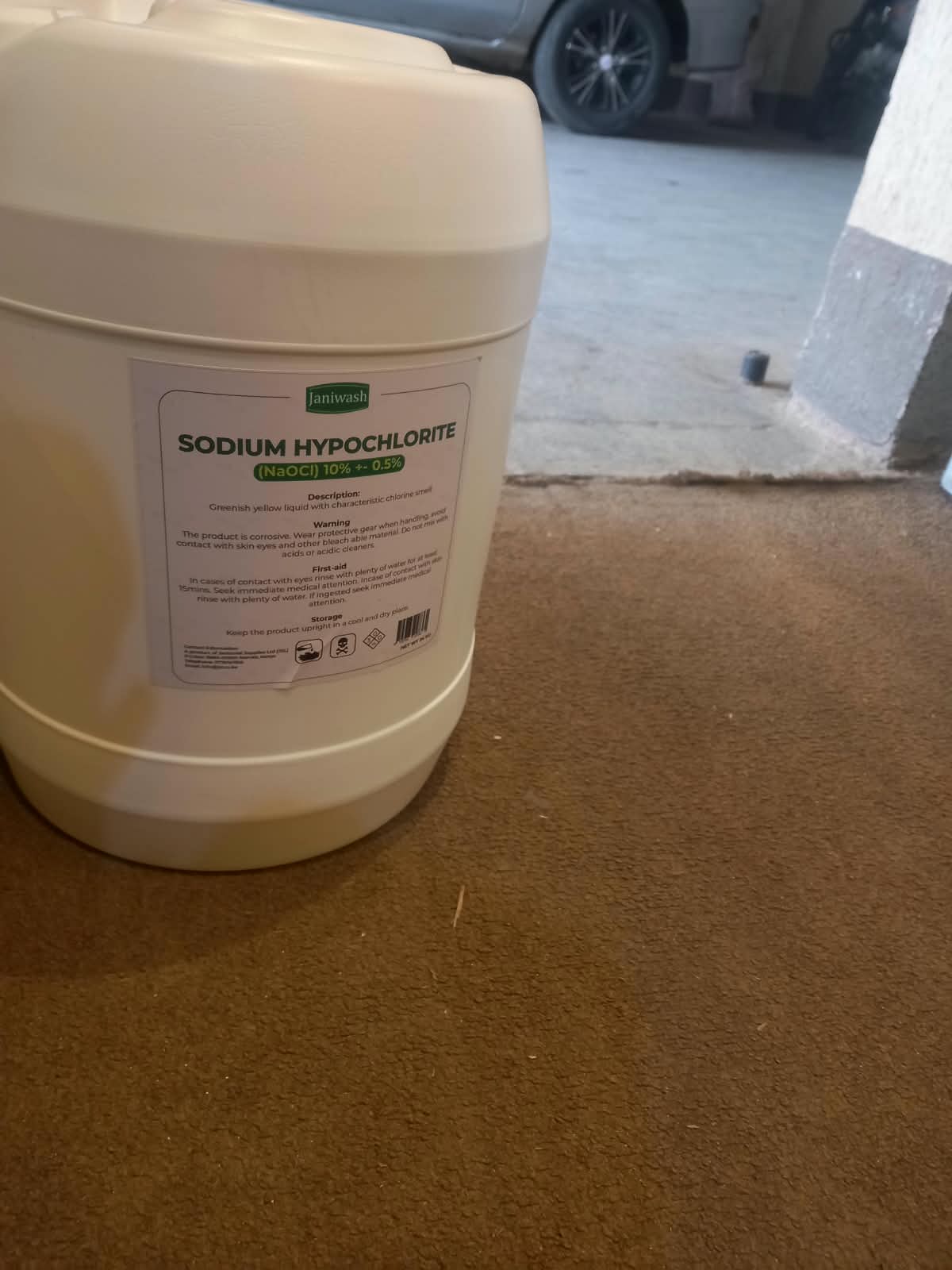 Sodium hypochlorite in East Africa for water treatment and industrial applications